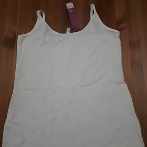 White Cotton Cami Shirt